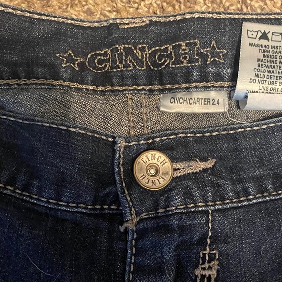 Cinch 40X30 Men's Blue Jeans - Picture 3 of 8